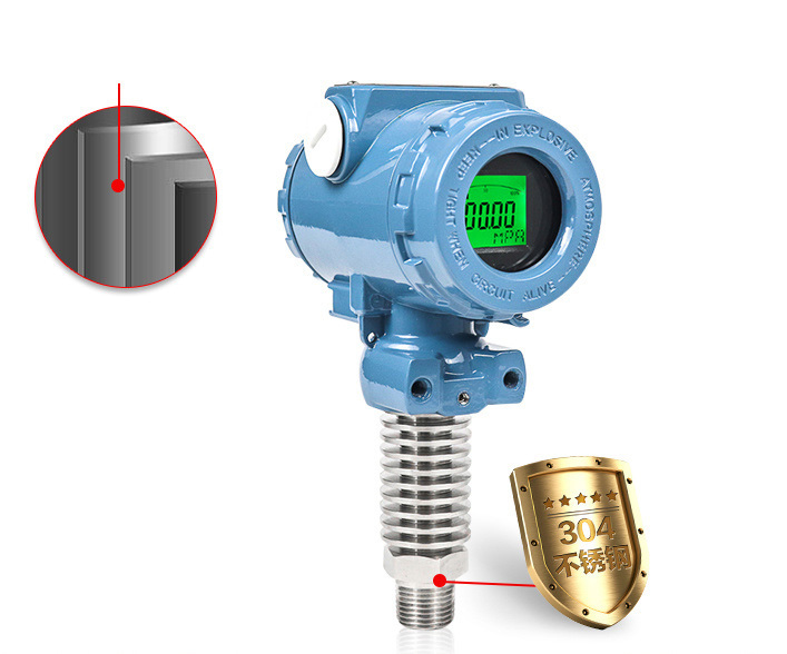 Высокая температура передатчик давления 4-20мА пара давления воздуха высокая термостойкость диффузии кремния давления воздуха датчик гидравлического давления